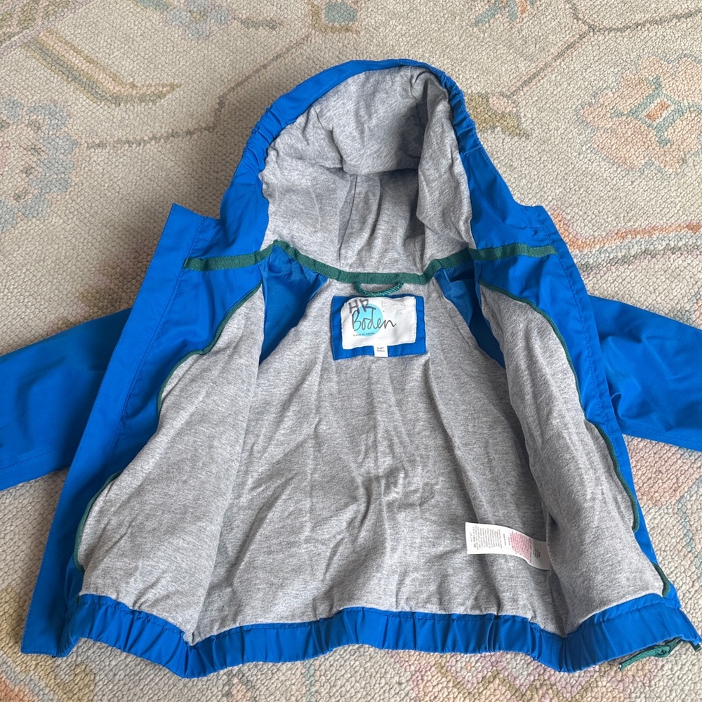 Boden Blue Kids Jacket 3-4Y EUC - Picture 2 of 4